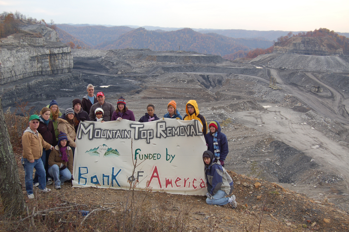 removal mountain coal mountaintop virginia west kayford mining action wv mountains southern finance sourcewatch stop protest increased gather atop residents