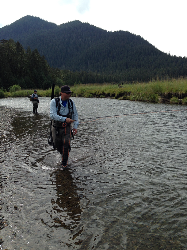 Living on Earth: Alaskan River Riches: Fly-fishing and Salmon Science
