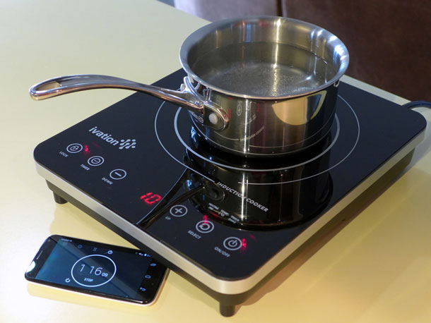 Induction cooking is an alternative to cooking with electricity or gas