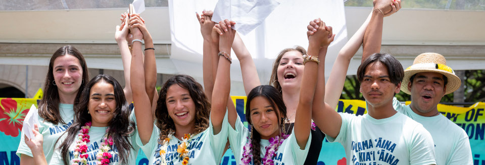 Thirteen young plaintiffs who took the Hawaii Department of Transportation to court over its role in the climate crisis have won a settlement that requires the agency to fast-track public transit, new bike lanes, and electric vehicles.