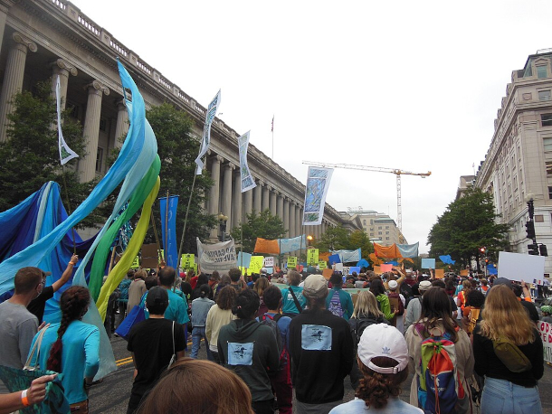 Meyer says that the COP process is a mirror to what happens in each individual country. He believes that, in order to make change, people must make their interests known in their home countries. (Photo: Frypie, Wikimedia Commons, CC BY-SA 4.0)
