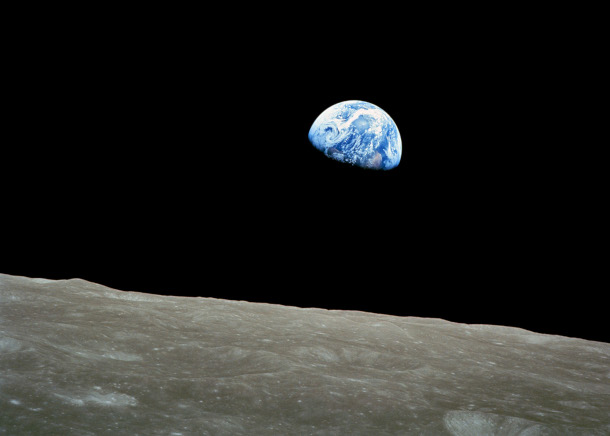 The famous 1968 Earthrise photograph of the Earth from the Moon caused many Americans to see our planet differently, a feeling that Nelson and others leveraged leading up to the 1970 movement. (Photo: William Anders, NASA, Public Domain)